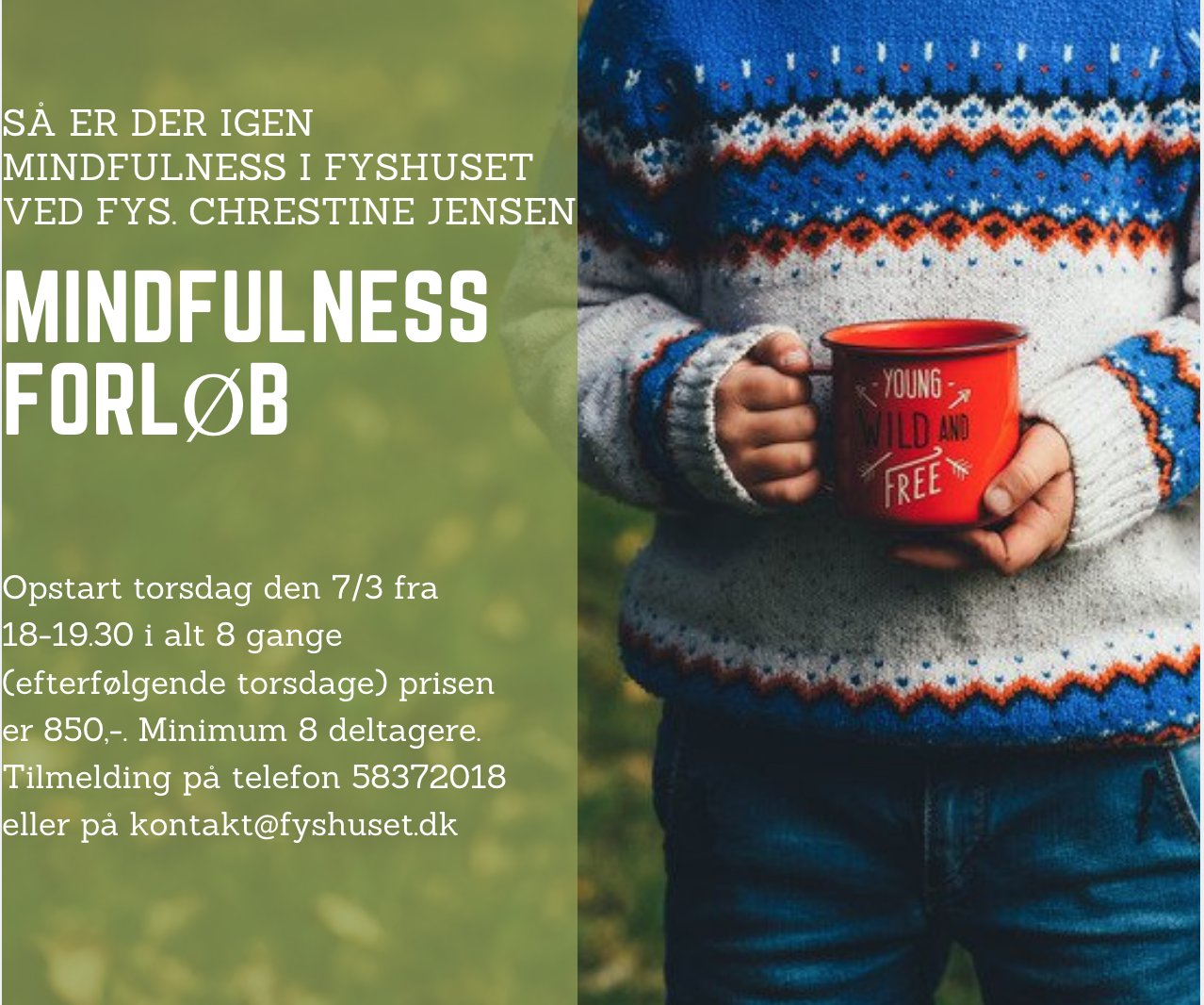 Stress klinik - mindfulness forløb i FysHuset